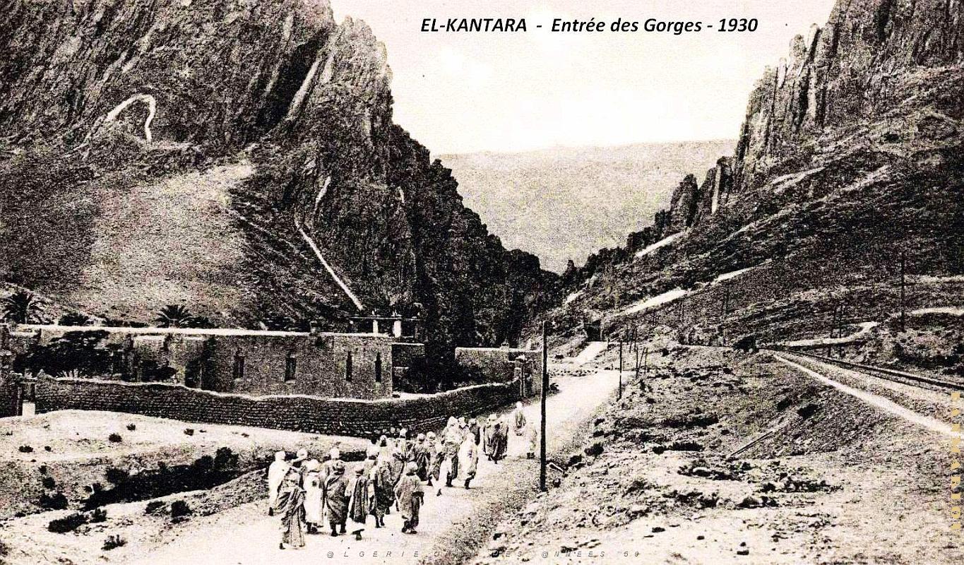 El-Kantara - Gorges - Entree - 1930.jpg
